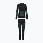 Moteriškas termoaktyvus komplektas Viking Ilsa black/turquoise