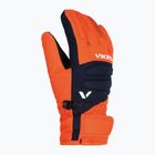 Vaikiškos slidinėjimo pirštinės Viking Flinx Ski orange/navy