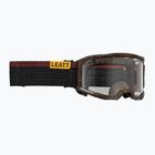 Dviračių akiniai Leatt Velocity 4.0 MTB X-Flow timber/clear