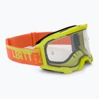 Dviračių akiniai Leatt Velocity 4.5 citrus/clear