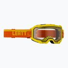 Dviračių akiniai Leatt Velocity 4.5 citrus/clear