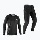 Vaikiškas dviratininko komplektas Leatt Ride Kit MTB 1.0 ghost black