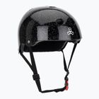 Šalmas Triple Eight The Certified Sweatsaver black glitter