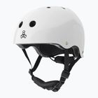 Vaikiškas šalmas Triple Eight Lil 8 Youth white glossy