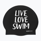 Plaukimo kepuraitė BuddySwim LLS Silicone black