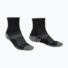 Vyriškos kojinės Bridgedale Hike Lightweight Performance ¾ Crew black/silver