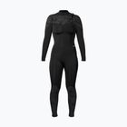 Moteriškas plaukimo kostiumas Xcel Comp 4/3 mm Full black/black palm/monstera print