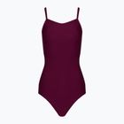 Moteriškas vientisas plaukimo kostiumas FINIS Skinback Solid cabernet