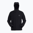 Arcteryx Squamish Hoody black vyriška striukė nuo vėjo