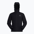 Vyriška pašiltinta striukė Arcteryx Atom Hoody black