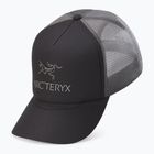 Kepuraitė su snapeliu Arc'teryx Bird Word Trucker Curved black/graphite