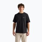 Vyriški marškinėliai Arcteryx Kragg Cotton Emblem Crew SS black