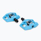 Dviračių pedalai Crankbrothers Double Shot 1 light blue/black
