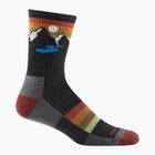 Vyriškos kojinės Darn Tough Sunset Ridge Micro Crew Lightweight with Cushion charcoal