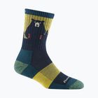 Moteriškos kojinės Darn Tough Bear Town Micro Crew Cushion dark teal