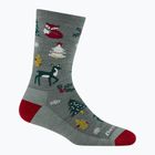 Moteriškos kojinės Darn Tough Yuletide Wild Crew Lightweight with Cushion balsam