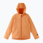 Reima Haave vaikiškas vilnonis džemperis su gobtuvu oranžinis 5200120A-2690