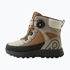 Vaikiški sniego batai Reima Hallava Quicklock earthy beige