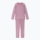 Vaikiškas termoaktyvių apatinių komplektas Reima Taival grey pink