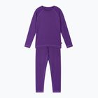 Vaikiškas termoaktyvių apatinių komplektas Reima Lampo plum purple