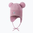 Vaikiška žieminė kepurė Reima Kumpi grey pink
