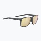 Akiniai nuo saulės Rudy Project Overlap multilaser gold/charcoal matte