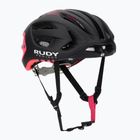 Dviračio šalmas Rudy Project Egos black/pink fluo matte