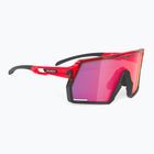 Akiniai nuo saulės Rudy Project Kelion crystal red gloss/multilaser red