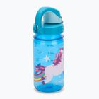 Kelioninė gertuvė Nalgene On The Fly Kids 350 ml mėlynas vienaragis