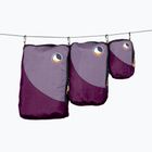 Organizerių rinkinys Ticket To The Moon Travel Cube Set 3 pcs. plum/lavender