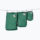 Organizerių rinkinys Ticket To The Moon Travel Cube Set 3 pcs. petrol green