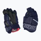 Vaikiškos ledo ritulio pirštinės CCM Next JR Gloves navy/white