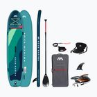 Pripučiamos SUP irklentės rinkinys Aqua Marina Super Trip Essential 12'6" dark green