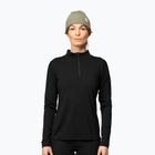 Moteriškas termo džemperis Devold Breeze Merino 150 Zip Neck black