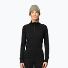 Moteriškas termo džemperis Devold Duo Active Merino 205 Zip Neck black