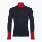 Vyriški termoaktyvūs marškinėliai Helly Hansen Lifa Merino Midweight 1/2 Zip navy