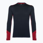 Vyriški termoaktyvūs marškinėliai Helly Hansen Lifa Merino Midweight Crew navy/598