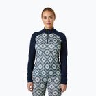Moteriškas šiltas džemperis Helly Hansen Lifa Merino Midweight Gra 1/2 Zip navy star pixel