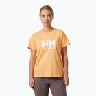 Moteriški marškinėliai Helly Hansen Logo 2.0 miami peach