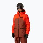 Vyriška slidinėjimo striukė Helly Hansen Straightline Lifaloft 2.0 iron oxide