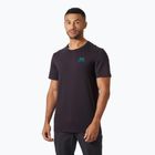 Vyriški marškinėliai Helly Hansen Nord Graphic black grape