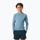 Vaikiška plaukimo palaidinė ilgomis rankovėmis Helly Hansen Waterwear Rashguard Jr washed navy