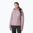 Moteriška buriavimo striukė Helly Hansen Crew Hooded Pile purple clay