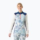 Moteriškas termo džemperis Helly Hansen Lifa Merino Midweight Gra 1/2 Zip bright blue new nordic aop