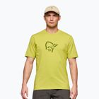 Vyriški marškinėliai NORRONA Cotton Viking golden lime