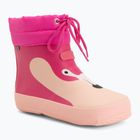 Vaikiški guminiai batai Viking Alv Barefoot Paw Print light pink/magenta