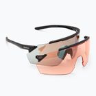 Akiniai nuo saulės Smith Ruckus PivLock matte black/chrp opal mirror/contrast rose