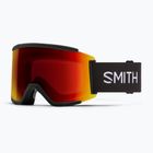 Slidinėjimo akiniai Smith Squad XL black/chrp sun red mirror/chrp storm yellow flash
