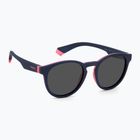 Vaikiški akiniai nuo saulės Polaroid PLD 8048/S blue pink/grey polarized