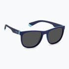 Vaikiški akiniai nuo saulės Polaroid PLD 8049/S blue azure/grey polarized